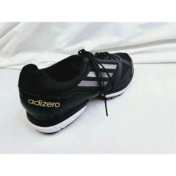 Adidas Adizero Size 11 Men\'s Tour Black Lace Up Low Golf Soft Spikes Golf Shoes main image 6